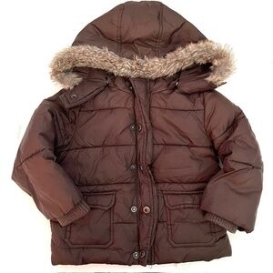 JOE Fresh Brown Puffer Jacket US 12-18M